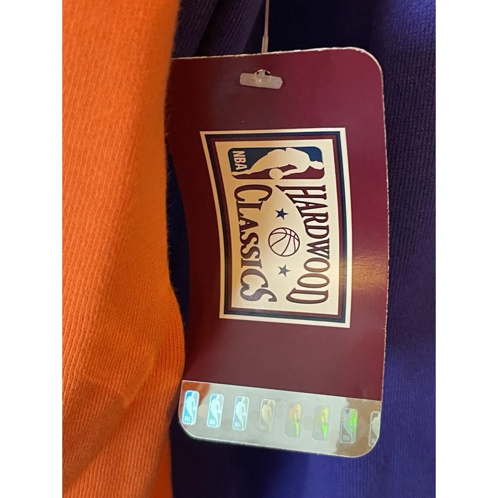 Men's 3XL NWT Phoenix Suns Mitchell & Ness Colorblock Fleece Pullover‎ Hoodie